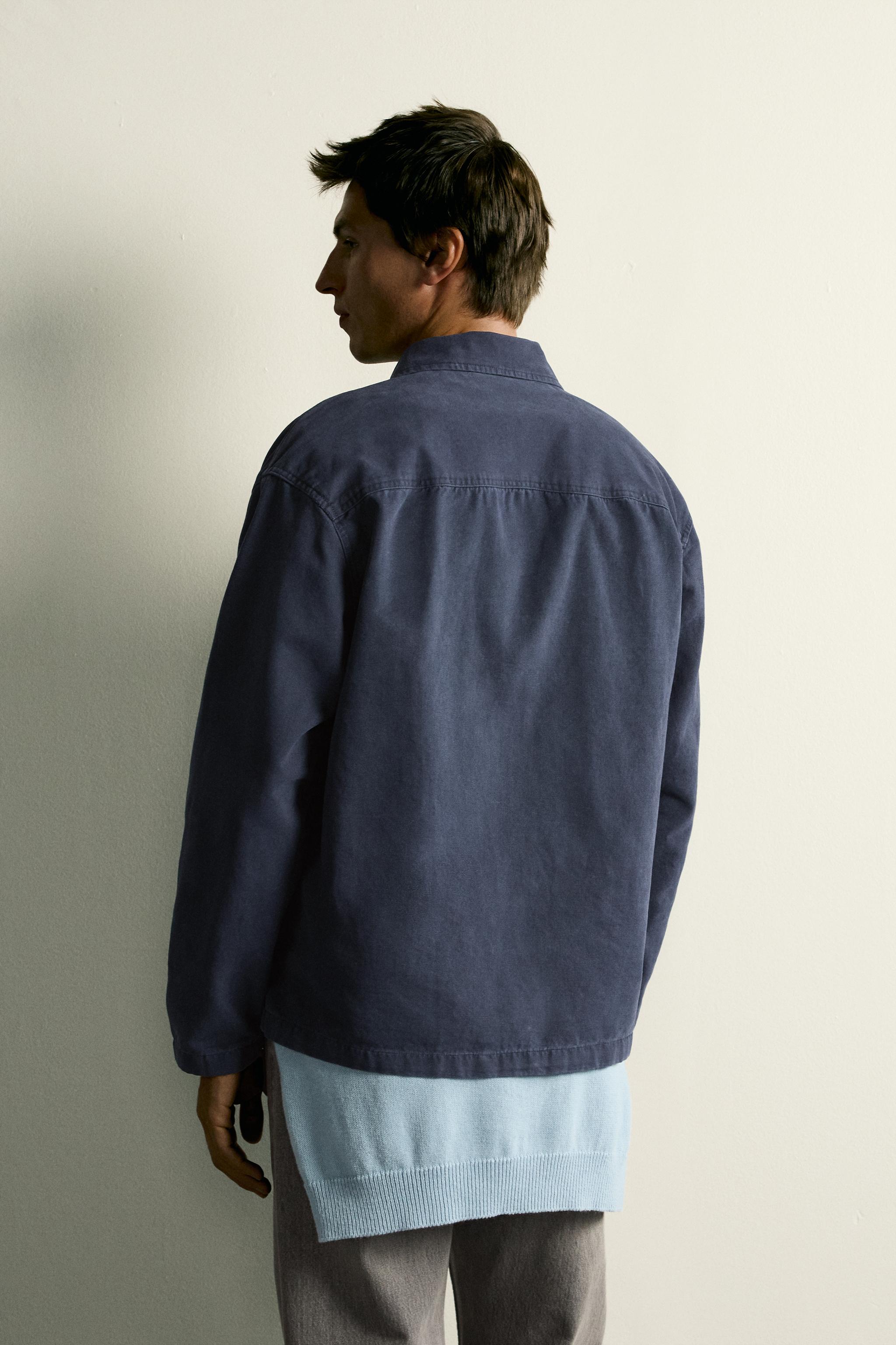 KNOT FROG FASTENING REGULAR FIT OVERSHIRT